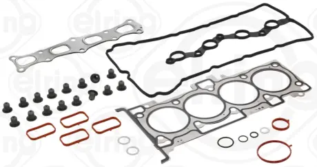 Комплект прокладок, головка блоку MITSUBISHI/PSA 2,4 16V 4B12 до 07.2012 (вир-во) Elring 161680