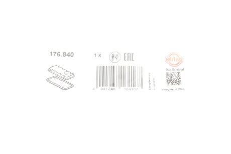 Прокладка клапанної кришки elring 176840