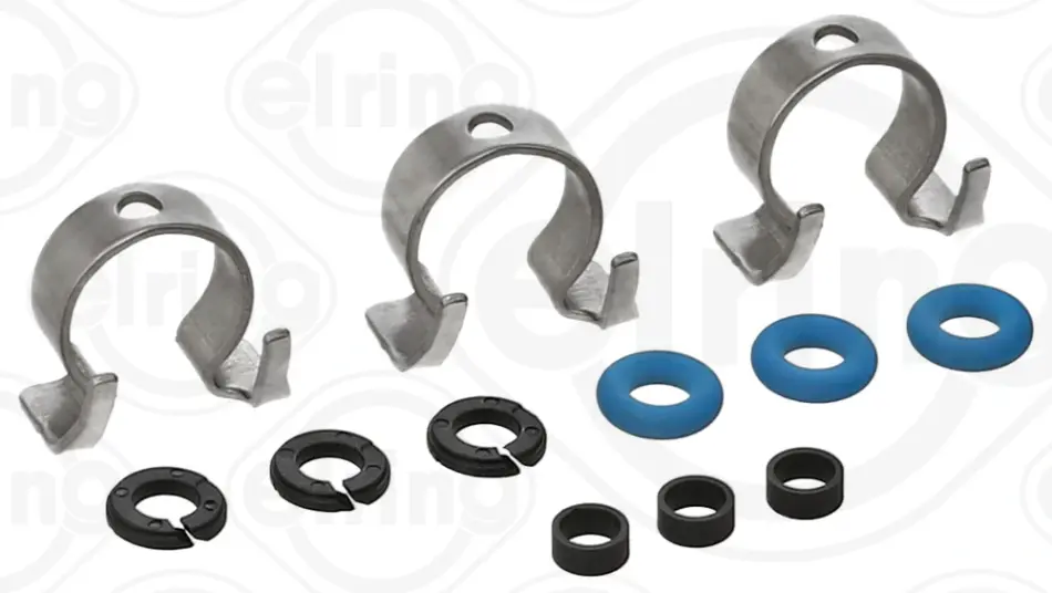 Комплект ущільнювальних кілець, інжекторний клапан FORD 1.0 EcoBoost (вир-во) elring 181880