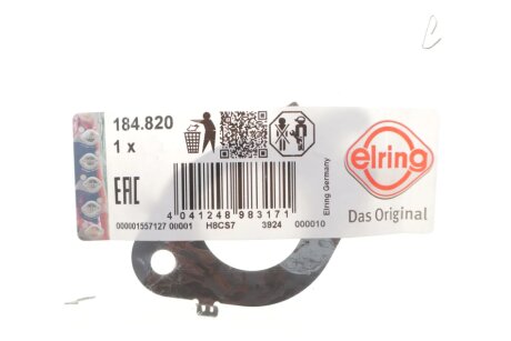 Прокладка клапана відпрацьованих газів elring 184820