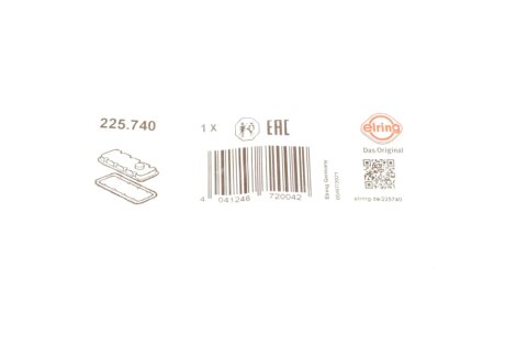 Прокладка клапанної кришки гумова elring 225740