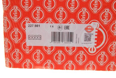 Прокладка головки циліндра elring 227981