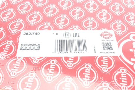 Прокладка головки блоку циліндрів elring 252740