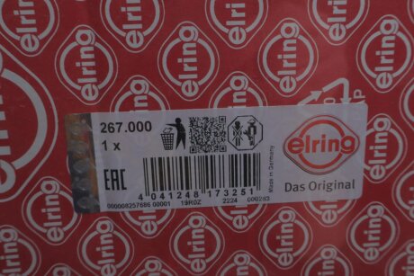 Комплект прокладок elring 267000