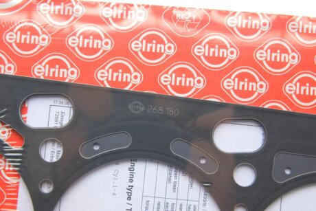 Прокладка головки циліндра elring 268180