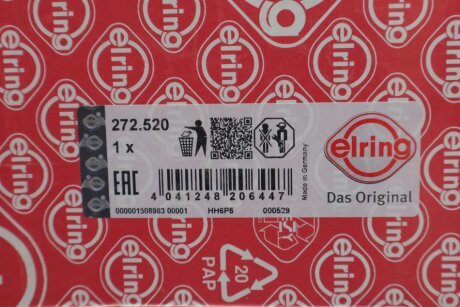 Прокладка піддону картера elring 272520