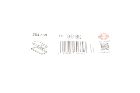 Прокладка клапанної кришки elring 284530