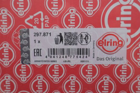 Прокладка головки циліндра elring 297871