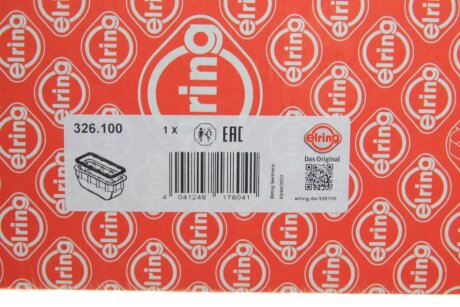 Прокладка піддону картера металева elring 326100