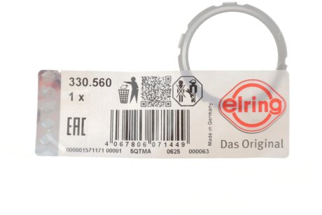 AUDI Прокладка клапана системи рециркуляції ВГ A3 (8V1, 8VK) 1.6 TDI 13-17, VW CADDY ALLTRACK 2.0 TDI 15-, SKODA KODIAQ I 2.0 TDI 16- elring 330560