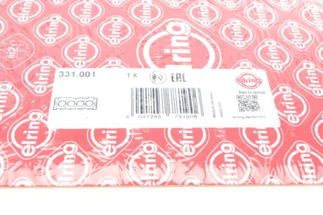 Прокладка, головка цилиндра elring 331001