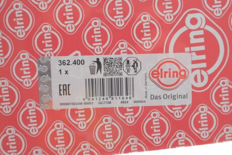 HYUNDAI Прокладка ГБЦ i30 (FD) 1.6 CRDi 07-11, KIA CEED (JD) 1.6 CRDi 128 12-18 elring 362400