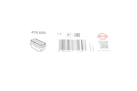 Прокладка масляного піддону elring 478650