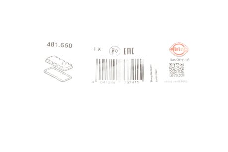 Прокладка, головка цилиндра elring 481650