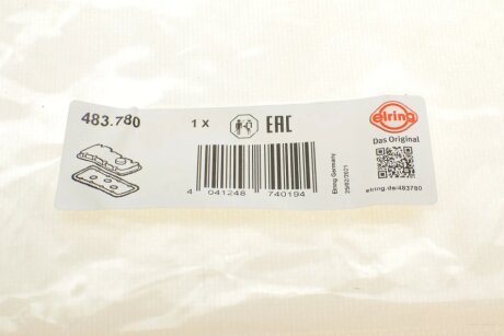 Комплект прокладок з різних матеріалів elring 483780