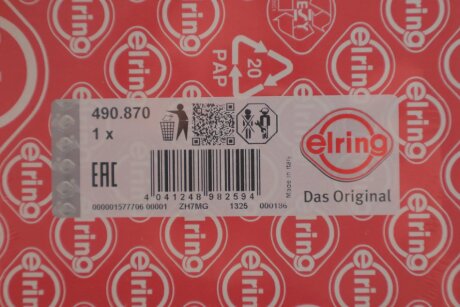 OPEL Прокладка картера рулевого механизма Astra J 12-, Insignia A 2.0CDTI 09- elring 490870