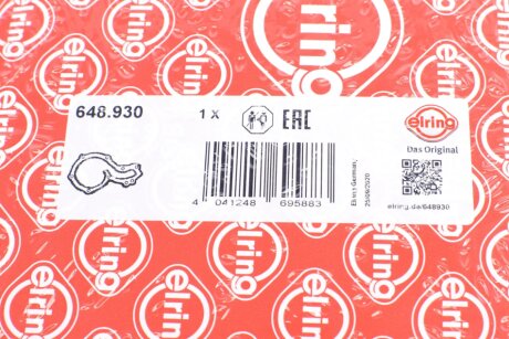 Прокладка водяного насосу elring 648930