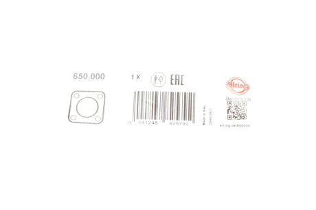 Прокладка термостату elring 650000