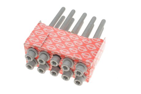 CITROEN Комплект гвинтів голівки циліндра C-CROSSER 2.4 16V 08-12, FIAT FREEMONT 2.4 11-15, PEUGEOT 4007 2.0 10-13, MITSUBISHI LANCER VIII 2.0 09- elring 657030 на Митсубиси Лансер 10