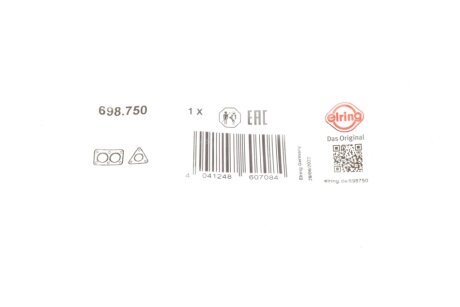 Прокладка вихлопної труби elring 698750