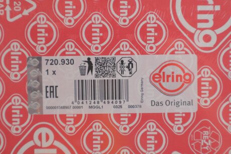 Прокладка ГБЦ elring 720930