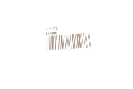 Прокладка системи ВГ elring 727770