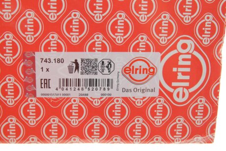 Прокладка, головка цилиндра elring 743180