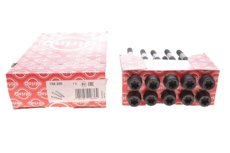 Комплект болтов ГБЦ elring 758280