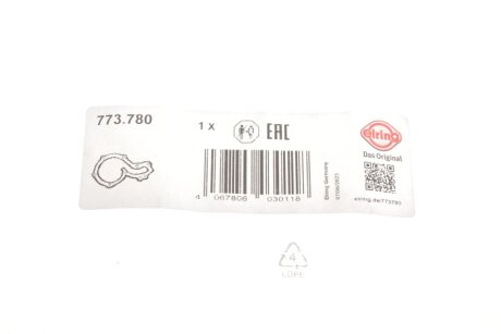 Прокладка помпи води elring 773780