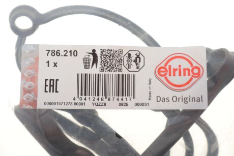 AUDI Прокладка кришки голівки циліндра A3 Sportback (8YA) 30 TDI 19-, VW PASSAT B8 2.0 TDI 14-, SKODA KODIAQ 2.0 TDI 4x4 16- elring 786210