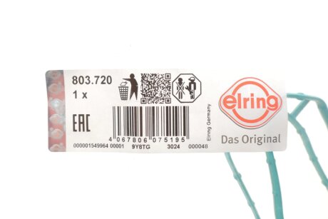 Прокладка впускного колектора elring 803720