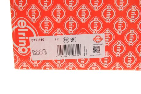 Прокладка головки блоку циліндрів elring 872510