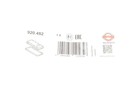 Прокладка крышки клапанной HYUNDAI/MITSUBISHI G4CN/G4CP/G4CR/4G61/4G63/4G67 elring 920452