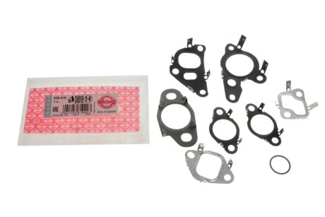 NISSAN Комплект прокладок системи рециркуляції ВГ NV400 dCi 160 14-16, OPEL MOVANO B 2.3 CDTI FWD (JV) 15-, RENAULT MASTER III 2.3 dCi 165 FWD 14- elring 938410