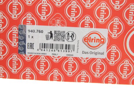 MITSUBISHI Прокладка ГБЦ 1,17 мм L200 / TRITON 2.5 DI-D 05-, PAJERO SPORT II 2.5 DI-D elring 940760