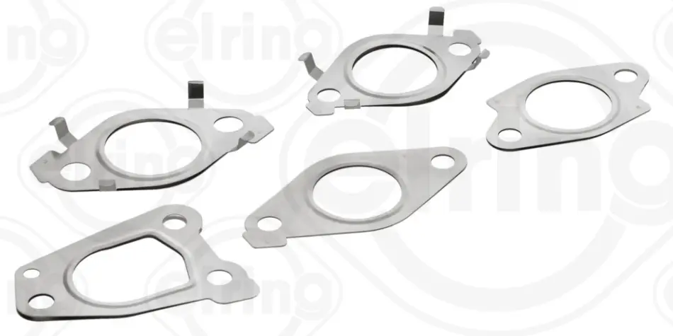 ELRING HYUNDAI Комплект прокладок системи рециркуляції ВГ SANTA FЙ II 2.2 CRDi 09-12, ix35 2.0 CRDi 12-, KIA SORENTO II (XM) 2.0 CRDi 4WD 10-15 Elring 084990 (фото 1)