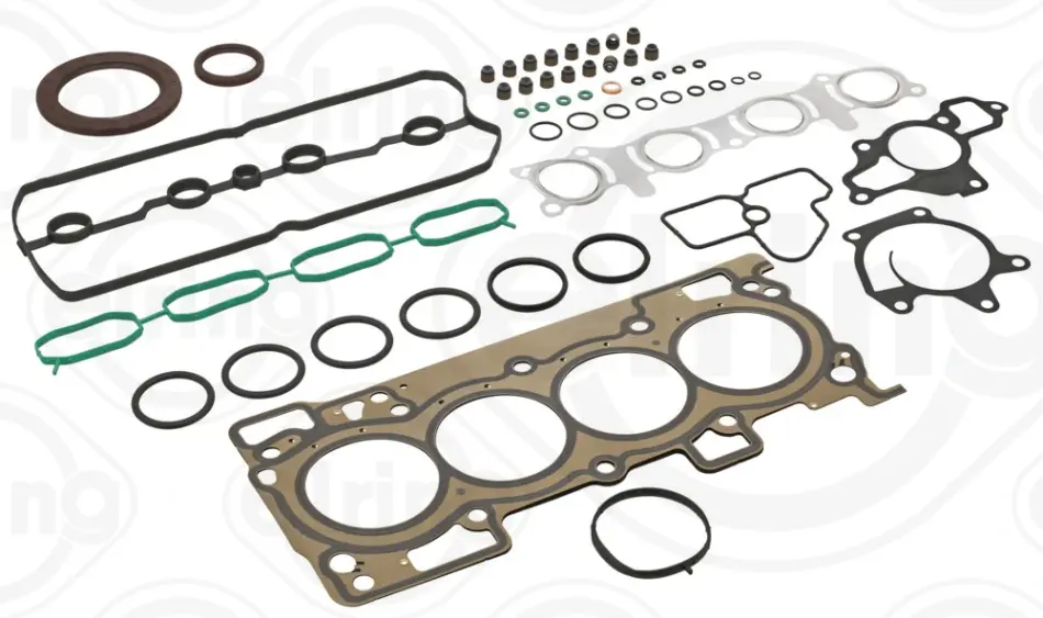 ELRING NISSAN Повний к-кт прокладок ГБЦ QASHQAI II (J11, J11) 2.0 14-, X-TRAIL III 2.0 14- Elring 785760 (фото 1)
