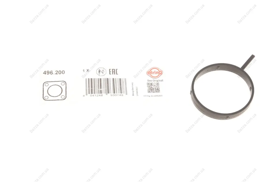 ELRING NISSAN Прокладка трубки клап. возврата ОГ X-TRAIL II 2.0 07-, NV200 Elring 496200 (фото 1)