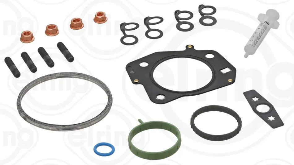 ELRING OPEL Комплект для монтажу компресора INSIGNIA A 2.0 Turbo 08-17, SAAB 9-3 (E50) 2.0 t 11-15 elring 927570