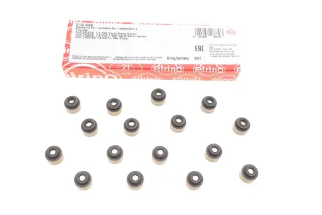 ELRING TOYOTA К-кт сальников клапанов COROLLA универсал 1.5 01-, Yaris 01- Elring 215440