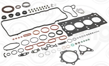 TOYOTA Повний комплект прокладок двигуна AURIS 1.2 15-18, C-HR (X1) 1.2 4WD 16- elring 781.760 на Тойота Аурис