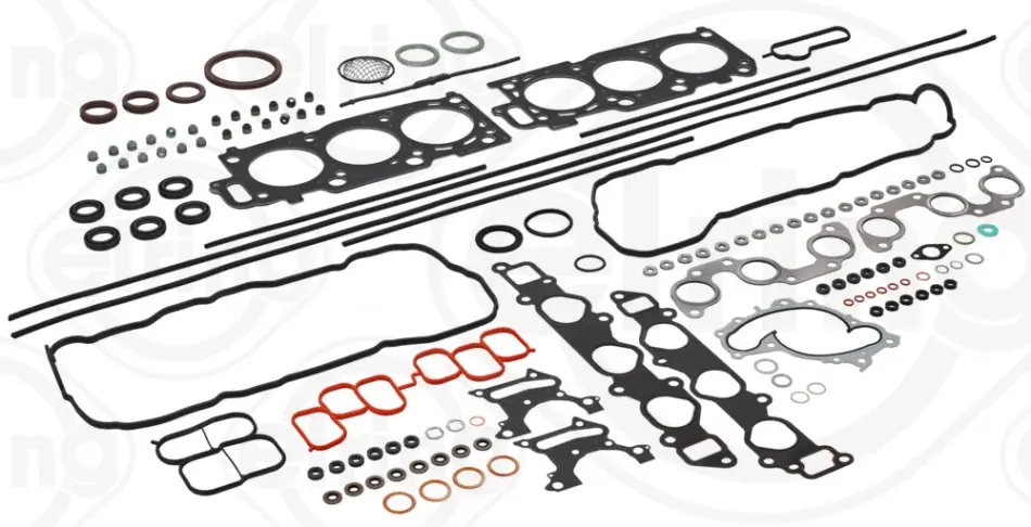 ELRING TOYOTA Повний комплект ущільнень двигуна HIGHLANDER / KLUGER 3.3 03-07, SOLARA 3.3 04-08, LEXUS RX 400h 05-08, MITSUOKA elring 946040