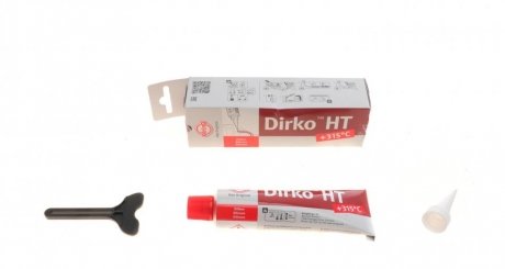 Герметик DIRKO HT -60/+315°С 70Г КРАСНЫЙ elring 705708 на Ауди Q3