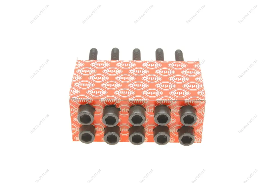 Комплект болтів головки цилідра NISSAN 1,0-1,4 16V CG10DE/CG12DE/CR12DE/CR14DE -13 (вир-во) Elring 373000 (фото 1)