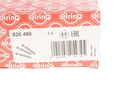 Комплект болтов ГБЦ elring 820490