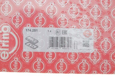 Комплект прокладки крышки клапанов Lanos 1.6 16V elring 174251