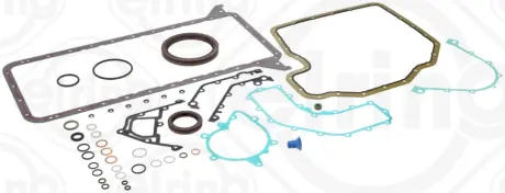 Комплект прокладок блок картер-двигуна BMW 5(E34,E39),7(E32,E38) 3,0-4,0 92-03 elring 914518 Бмв E34