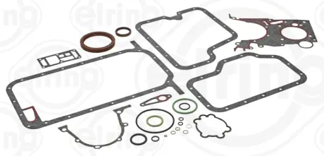 Комплект прокладок блок-картер двигуна BMW M40B16 87-91 elring 817430 Бмв E34