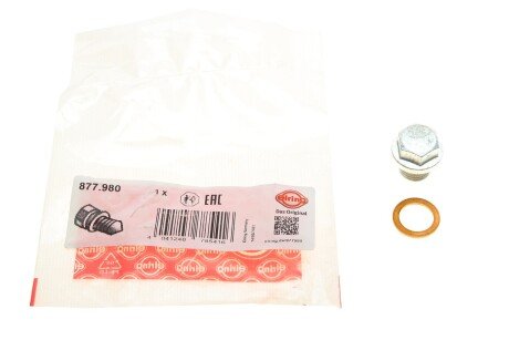 Пробка піддону картера + шайба (комплект) elring 877980