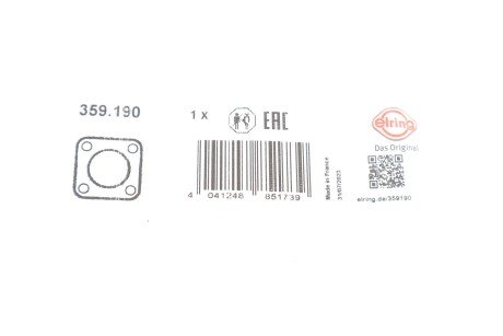 Прокладка двигуна гумова elring 359190